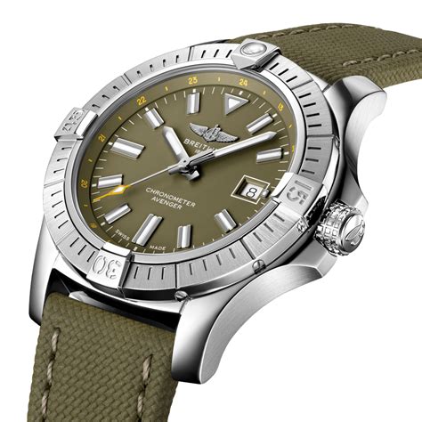 breitling groen steen|Avenger Automatic 43 Stainless steel .